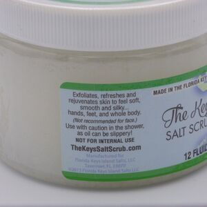 The Keys Key Lime Salt Scrub Body Exfoliating 12 oz New Sealed All Natural